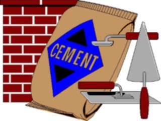 Sticker Custom Preview Image #048365 Construction Cement1