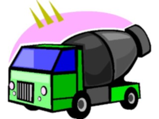 Sticker Custom Preview Image #048382 Construction Cement Truck8