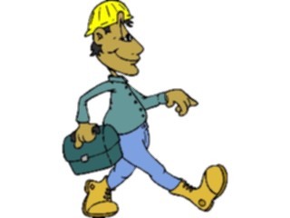 Sticker Custom Preview Image #048400 Construction Construction Worker07