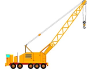 Sticker Custom Preview Image #048422 Construction Crane1