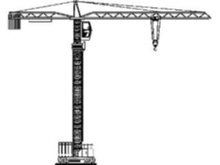 Sticker Custom Preview Image #048424 Construction Crane3