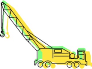 Sticker Custom Preview Image #048429 Construction Crane8