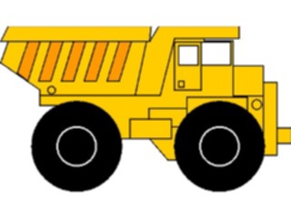 Sticker Custom Preview Image #048441 Construction Dump Truck02