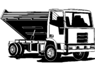 Sticker Custom Preview Image #048444 Construction Dump Truck05