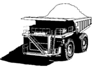 Sticker Custom Preview Image #048449 Construction Dump Truck10