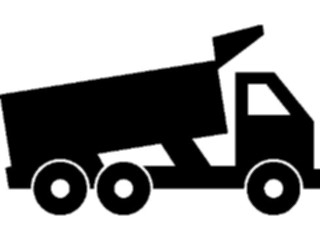 Sticker Custom Preview Image #048450 Construction Dump Truck11