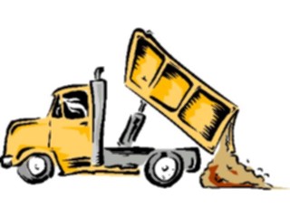 Sticker Custom Preview Image #048457 Construction Dump Truck18