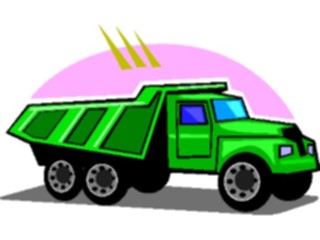 Sticker Custom Preview Image #048458 Construction Dump Truck19