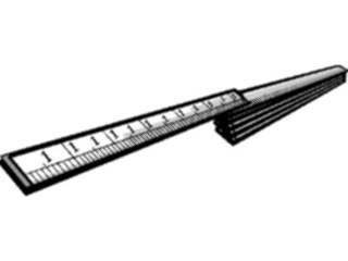 Sticker Custom Preview Image #048619 Construction Ruler1