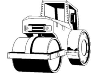 Sticker Custom Preview Image #048630 Construction Steamroller2