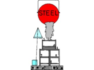 Sticker Custom Preview Image #048638 Construction Steel Workers