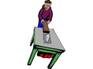 Sticker Custom Preview Image #048639 Construction Table Saw