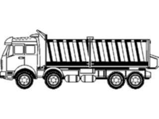 Sticker Custom Preview Image #048650 Construction Truck4