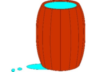 Sticker Custom Preview Image #048661 Construction Water Barrel