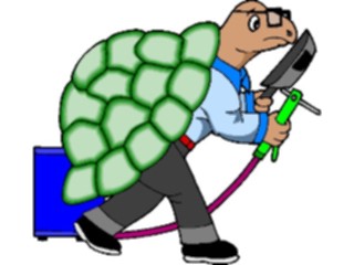 Sticker Custom Preview Image #048663 Construction Welder Turtle