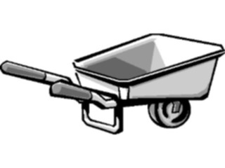 Sticker Custom Preview Image #048672 Construction Wheelbarrow1