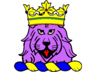 Sticker Custom Preview Image #048692 Crests Emblems Animals Affronte Crown