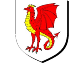 Sticker Custom Preview Image #048735 Crests Emblems Animals Cockatrice