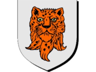 Sticker Custom Preview Image #048803 Crests Emblems Animals Leopard Head1