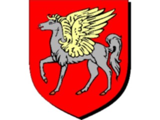 Sticker Custom Preview Image #048857 Crests Emblems Animals Pegasus