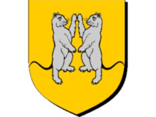 Sticker Custom Preview Image #048864 Crests Emblems Animals Rat Combatant