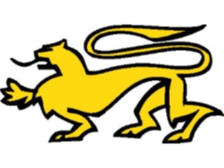 Sticker Custom Preview Image #049077 Crests Emblems General Lion8