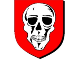 Sticker Custom Preview Image #049134 Crests Emblems Human Skull2