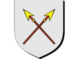 Sticker Custom Preview Image #049339 Crests Emblems Inanimate Weapons Crossed2