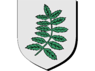 Sticker Custom Preview Image #049349 Crests Emblems Plants Ash Branch