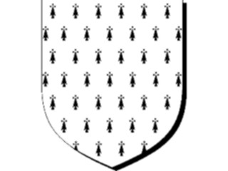 Sticker Custom Preview Image #049496 Crests Emblems Shields Ermine