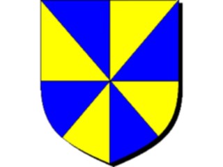 Sticker Custom Preview Image #049557 Crests Emblems Shields Gyron8 Blue