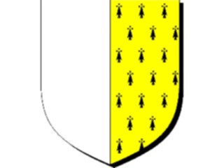 Sticker Custom Preview Image #049618 Crests Emblems Shields Per Pale Erminois