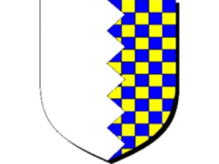 Sticker Custom Preview Image #049620 Crests Emblems Shields Per Pale Indented2