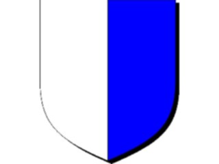 Sticker Custom Preview Image #049621 Crests Emblems Shields Per Pale Indented3