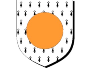 Sticker Custom Preview Image #049650 Crests Emblems Shields Roundle Orange