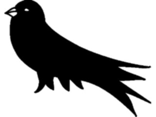 Sticker Custom Preview Image #049744 Crests Emblems Silhouettes Bird07