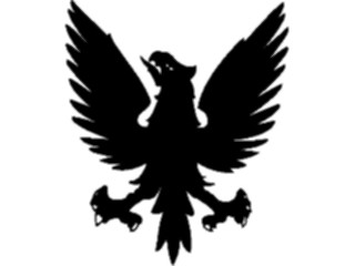 Sticker Custom Preview Image #049748 Crests Emblems Silhouettes Bird11