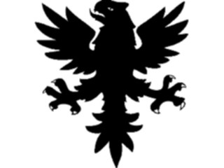 Sticker Custom Preview Image #049752 Crests Emblems Silhouettes Bird15