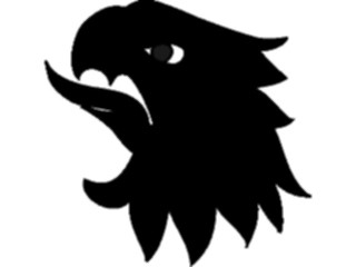 Sticker Custom Preview Image #049753 Crests Emblems Silhouettes Bird Head1