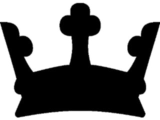 Sticker Custom Preview Image #049780 Crests Emblems Silhouettes Crown9