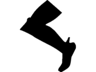 Sticker Custom Preview Image #049850 Crests Emblems Silhouettes Leg