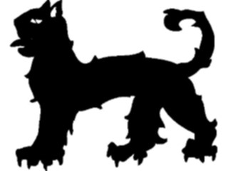 Sticker Custom Preview Image #049853 Crests Emblems Silhouettes Leopard3