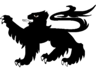 Sticker Custom Preview Image #049855 Crests Emblems Silhouettes Lion1
