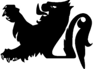 Sticker Custom Preview Image #049862 Crests Emblems Silhouettes Lion Head1