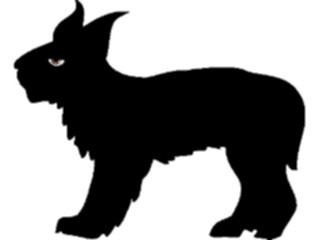 Sticker Custom Preview Image #049866 Crests Emblems Silhouettes Lynx