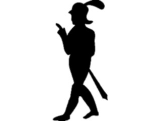 Sticker Custom Preview Image #049870 Crests Emblems Silhouettes Man4