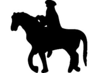 Sticker Custom Preview Image #049872 Crests Emblems Silhouettes Manon Horse2