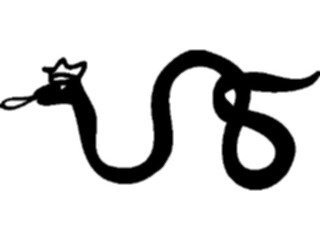 Sticker Custom Preview Image #049904 Crests Emblems Silhouettes Snake4