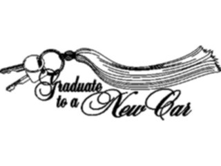 Sticker Custom Preview Image #049991 Education Schools Advertising Graduatetoa New Car1