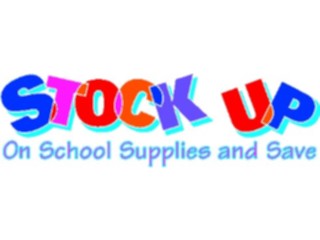 Sticker Custom Preview Image #050011 Education Schools Advertising Stock Upon School Supplies